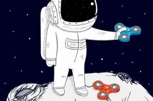 Рисунок на луне