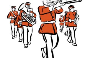 Марш рисунок