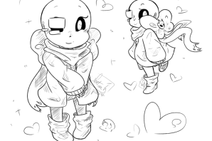 Санс раскраска