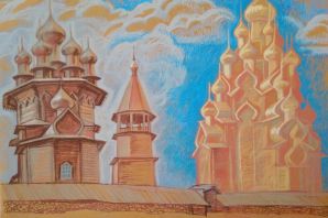 Кижи рисунок