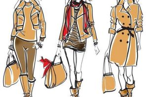 Эскизы одежды примеры