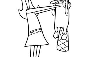 Рисунки финес и ферб