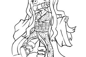 Незуко камадо раскраска