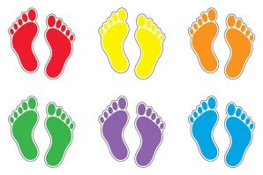 Нога рисунок для детей