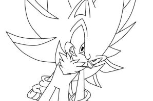 Соник шедоу раскраска