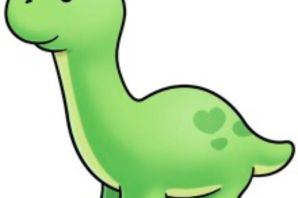 Динозаврик для срисовки