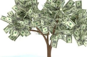 Денежное дерево рисунок