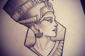 Клеопатра раскраска