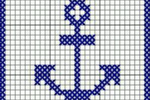 Полумесяц по клеточкам