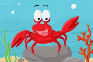Крабик детский рисунок