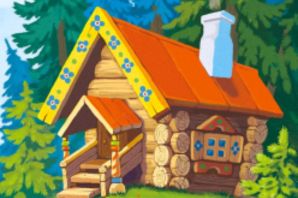 Избушка рисунок