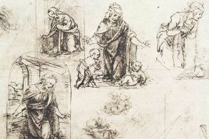 Наброски леонардо да винчи