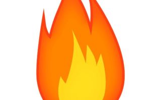 Рисунок огонек