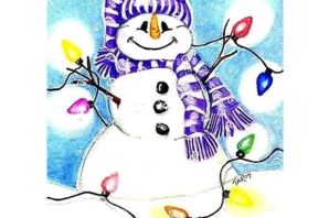 Зимняя фантазия рисунок
