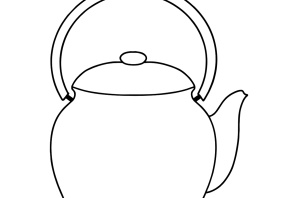 Раскраска электрочайник