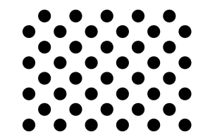 Трафарет кружочки