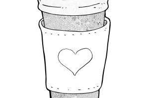 Стакан раскраска