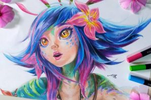 Лига легенд рисунки