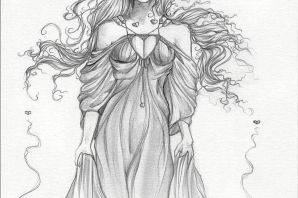 Афродита рисунок