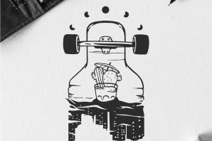 Андеграунд рисунки легкие