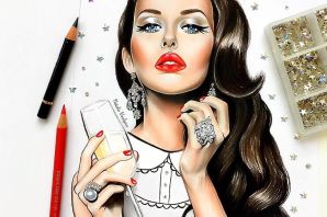 Макияж рисунок