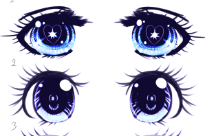 Глаза маленькие рисунок