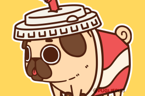 Мопс для срисовки