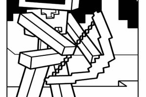 Раскраска нубик