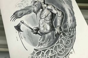 Эскизы скандинавия