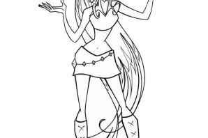 Рисунки для срисовки винкс