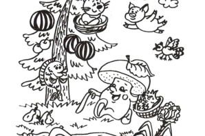 Путаница раскраска