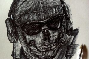 Гоуст раскраска