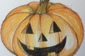 Тыква для срисовки