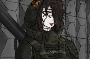 Сталкер для срисовки