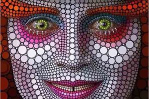 Рисунок точками красками