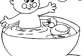 Раскраска гигиена для детей