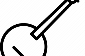 Банджо раскраска