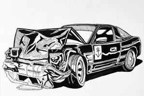 Рисунки на машину эскизы