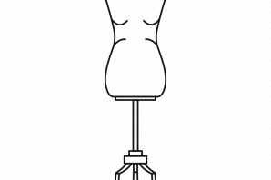 Манекен нарисованный