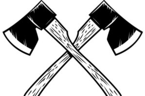 Топор рисунок викинга