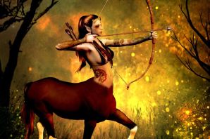 Кентавр рисунок