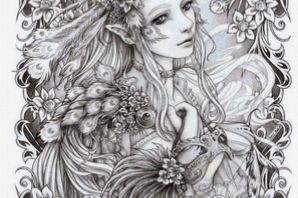 Раскраски антистресс фэнтези