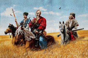 Остап и андрий иллюстрации