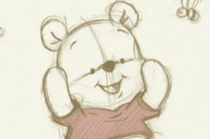 Медведь для срисовки легко