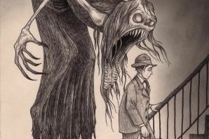 Страшные детские рисунки