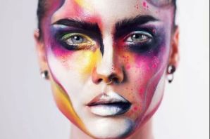 Театральный грим рисунок