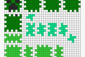 Крипер по клеточкам