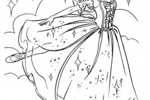 Раскраска барби балерина