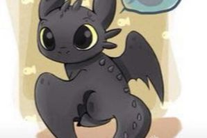 Дракон беззубик рисунок