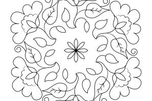 Татарский орнамент раскраска